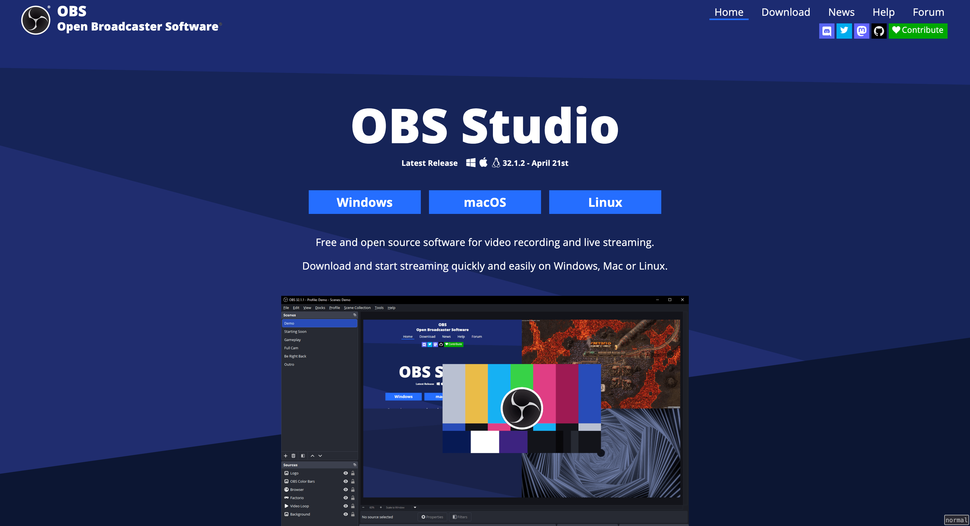 open broadcaster software obs